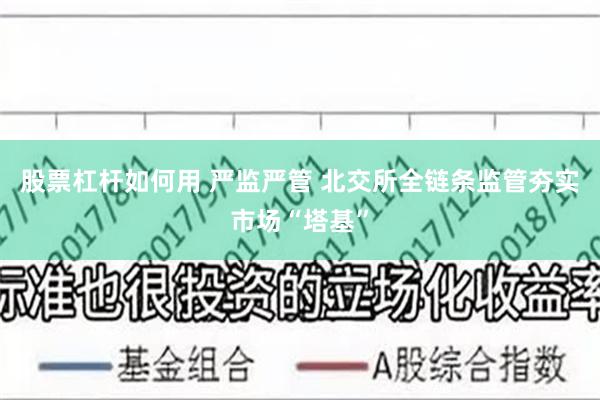 股票杠杆如何用 严监严管 北交所全链条监管夯实市场“塔基”